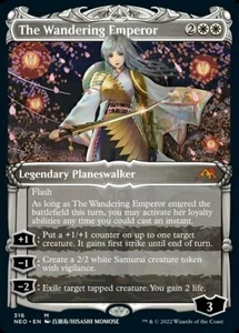 MTG THE WANDERING EMPEROR 316 EXC - IMPERATRICE VIANDANTE NEO X EN - Picture 1 of 1