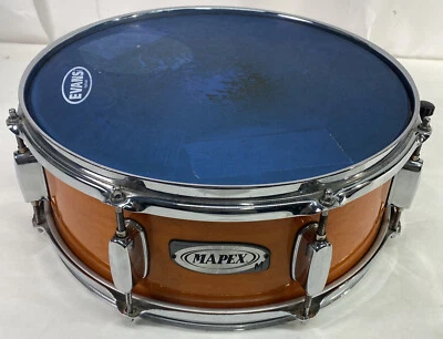 Mapex M Voyager Snare 14 x 5 1/2" Orange 8 Lug Used - Image 1 of 4