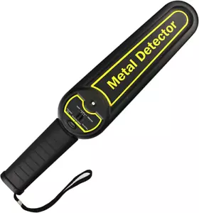 Hand Held Security Metal Detector Wand Metal Scanner Adjustable Sensitivity for - Picture 1 of 6