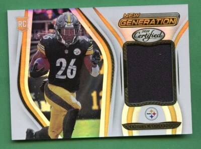 ANTHONY MCFARLAND 2020 CERTIFIED NEW GENERATION RELIC STEELERS  - Image 1 of 4