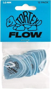 Dunlop 558P10 Tortex Flow Standard 1.00mm - 12 x Guitar Picks Player Pack - Picture 1 of 3