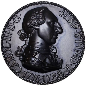 UNITED STATES & SPAIN Carlos III/American Bankers' Association 1966 bronze Medal - Picture 1 of 3