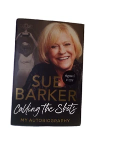 Calling the Shots by Sue Barker Hardback Book From 2022 *Signed* - Picture 1 of 2