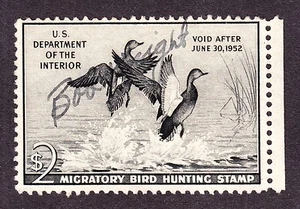 US RW18 $2 Duck Hunting Used VF SCV $12 - Picture 1 of 2
