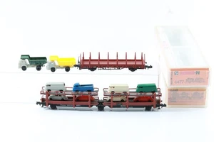 N Arnold 4477 0499 DB Autotransportwagen Rungenwagen braun Konvolut OVP N91 - Picture 1 of 4