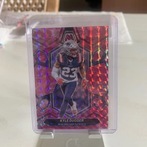 2024 Mosaic Camo Pink Prizm Card Kyle Dugger New England Patriots No. 153 - Bild 1 von 6