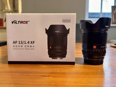 Excellent condition Viltrox 13mm f/1.4 Ultra-wide Angle AF Lens for Fuji X-Mount - Image 1 of 2