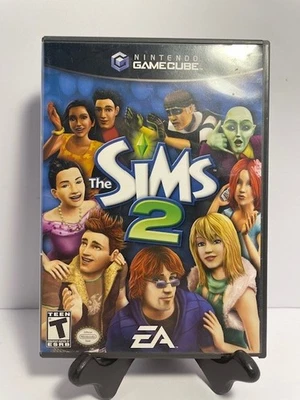 The Sims 2 (Nintendo GameCube, 2004) w/Man Tested Working - Image 1 of 4