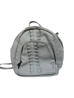 Damsel in Defense Leather Daphne gray backpack Concealed Holster Bag - Image 1 of 4