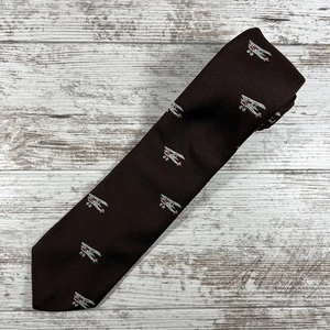 Sporty’s Pilot Shop Mens Tie (100% Poly) USA Made (L-55"/W-3") Bi-Plane Aviation - Picture 1 of 6