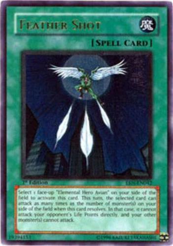 Feather Shot - EEN-EN042 - Rare - Unlimited Edition - Heavily Played - Image 1 of 1