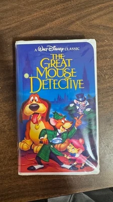 Disney The Great Mouse Detective Black Diamond (WALT DISNEY CLASSIC) (VHS, 1992) - Image 1 of 4