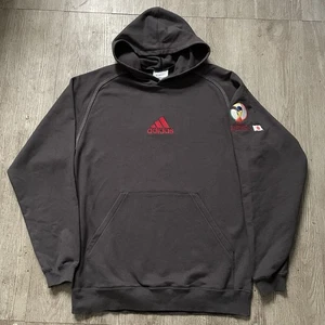 Japan-Korea World Cup 2002 Adidas Hoodie Rare Sz Medium/ Small Soccer Football - Picture 1 of 7