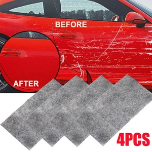 4PCS Nano Sparkle Cloth for Car Scratches Nano Magic Cloth Scratch Remover Wipe* - Picture 1 of 14