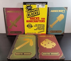 Minecraft The Complete Handbook Collection Set + Hacks Book - Foto 1 di 3