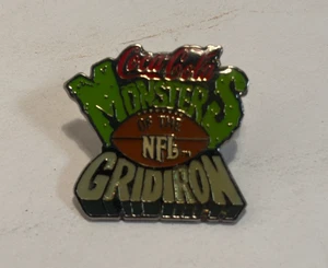 1993 Coca Cola Monsters of the NFL Gridiron Pin, Lapel Pin - Picture 1 of 3