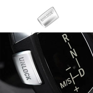 Shift Knob Cover For BMW 7 Series 09-2015 Matte Silver Car Central Console Gear - Picture 1 of 9