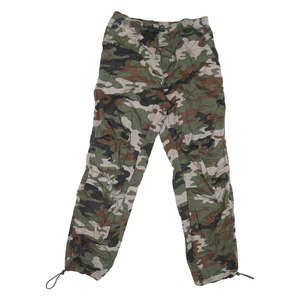 Jungen Hose Baumwollmischung Camouflage Regular Fit Kordelzug W32 L29 - Bild 1 von 6