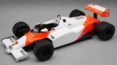 MODELLINO AUTO STATICO F1 MCLAREN MP4/1C SENNA SILVERSTONE 1983 SCALA 1:18 - Immagine 1 di 4