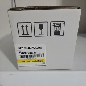 Genuine OEM Canon GPR-58 Yellow Drum Unit - Zdjęcie 1 z 6