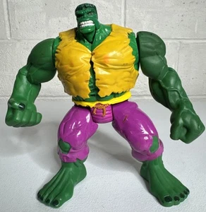 Vintage 1996 Marvel Comics ToyBiz Electronic Rage Cage Incredible Hulk Figur - Bild 1 von 14
