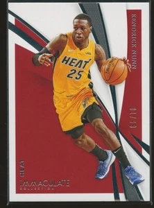 Kendrick Nunn 2020-21 Immaculate Collection 1/99 - Picture 1 of 2