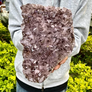 8.24LB Natural Amethyst geode quartz cluster crystal specimen mineral Healing - Picture 1 of 16