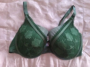 M&S Marks & Spencer non wired bra uk 34DD usa 34D euro 75E france 90E green - Picture 1 of 7