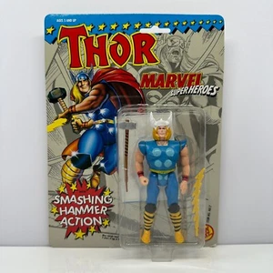 Vintage 1991 ToyBiz Marvel Super Heroes THOR action figure MOC - Picture 1 of 7