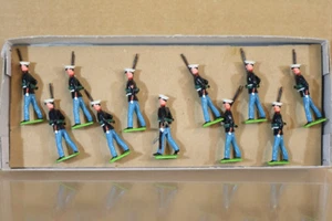 LITTLE WARS 291 WWII AMERICAN MARINES No 1 DRESS MARCHING at the SLOPE nj - Picture 1 of 4