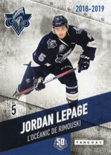 2018/19 Rimouski Oceanic - JORDAN LEPAGE
