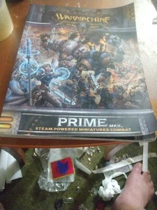 WARMACHINE Prime Primal Steam-Powered Miniatures Combat Hardcovers - Picture 1 of 2