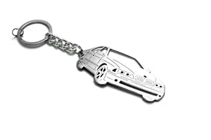 Stainless Steel Keychain 3D Car Body Laser Cut Wit Ring fit BMW E39 5 1996-2003 - Picture 1 of 6