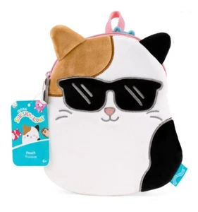 Bolsa de viaje Squishmallows Cam the Cat con cierre de cremallera y mosquetón clip - Imagen 1 de 11