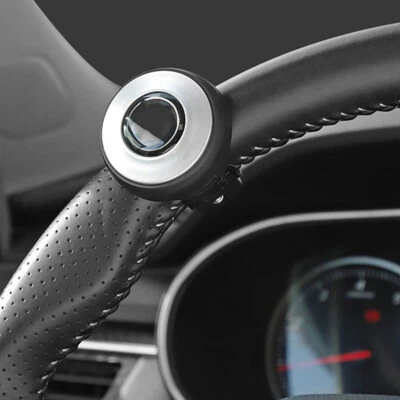 Steering Wheel Booster Spinner Knob Metal 360° Bearing Power Handle Ball Shaped - Image 1 of 4