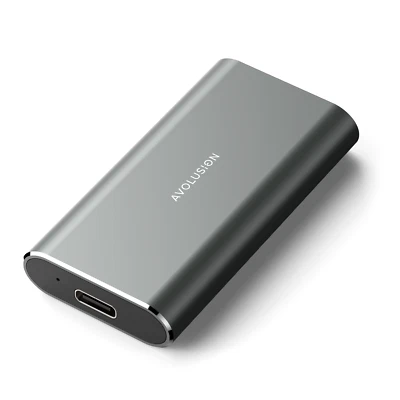 Avolusion S1 1TB USB 3.2 (10Gbps) USB-C External Portable SSD - up to 1000MB/s - Image 1 of 4