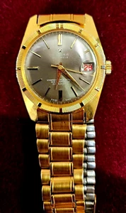 Ostara Reloj Manual Suizo Hombre Tono Dorado Vintage - Imagen 1 de 8