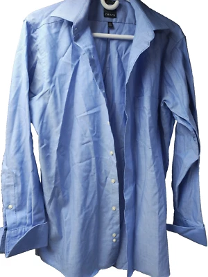 Camisa de vestir Chaps 15,5 32/33 para hombre manga larga calce clásico sin planchar Foto 1 de 4