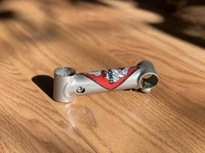 Vintage Mountain Bike Stem - Silver 1 1/8” Diamondback Sticker Unknown Make - Image 1 of 4