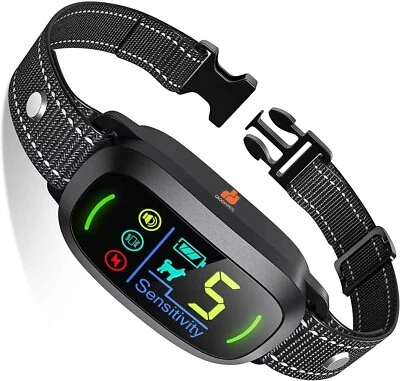 GROOVYPETS Collar de Entrenamiento Automático Sin Ladridos para Perros Impermeable Terminator Foto 1 de 4