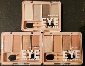 Lot Of 3 Covergirl Eye Enhancers 280 Natural Nudes×1 285 Bellini Spritz×2 0.19oz - Picture 1 of 2