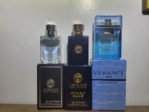 Mini Versace Eau de Toilette Bundle for Men - Picture 1 of 4