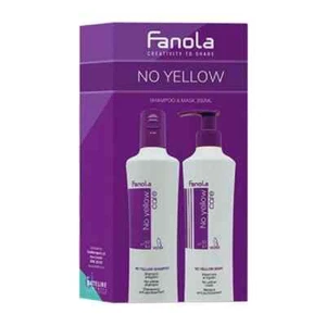 BULK DEAL - Fanola No Yellow Purple Shampoo 350ml + Conditioning Mask 350ml - Picture 1 of 7
