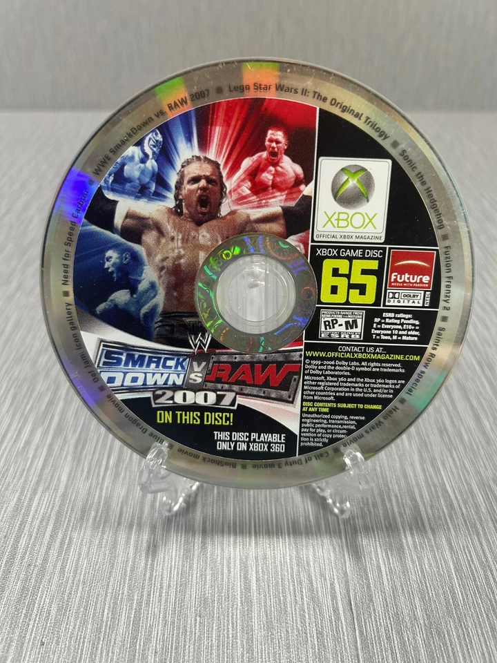 Official Xbox Magazine Game Disc #65 Holiday 2006 demos for the XBox 360 US NTSC - Image 1 of 1