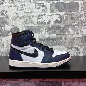 GS/Men Jordan 1 Retro High OG Midnight Navy taglia 4-12 - Foto 1 di 6