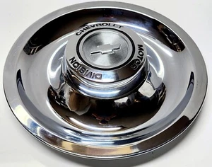One 1964-1972 Chevrolet Rally Wheel Flat Cap, Nova, El Camino, Chevelle JGM9234 - Picture 1 of 7