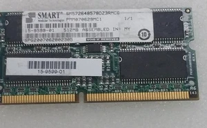  512MB SDRAM  PC133 32X8 9CHIPS 144PIN SODIMM ECC  15-9599-01   - Picture 1 of 1