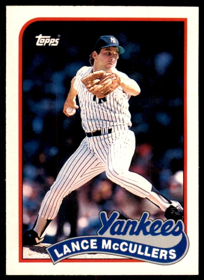 1989 TOPPS TRADED LANCE MCCULLERS NEW YORK YANKEES #77T - Image 1 of 2