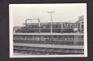 Railway Bristol TEMPLE MEADS Warship Class D870 Zulu photo 130x90mm - Picture 1 of 2