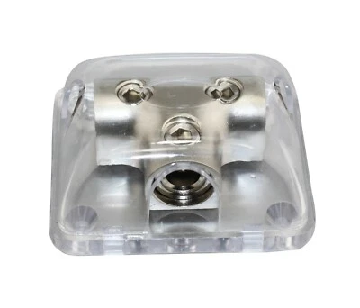 Universal 0/1 Ga In 2X0 Or 4 Gauge Out Car Power/Ground Distribution Block PD35N - Image 1 of 3